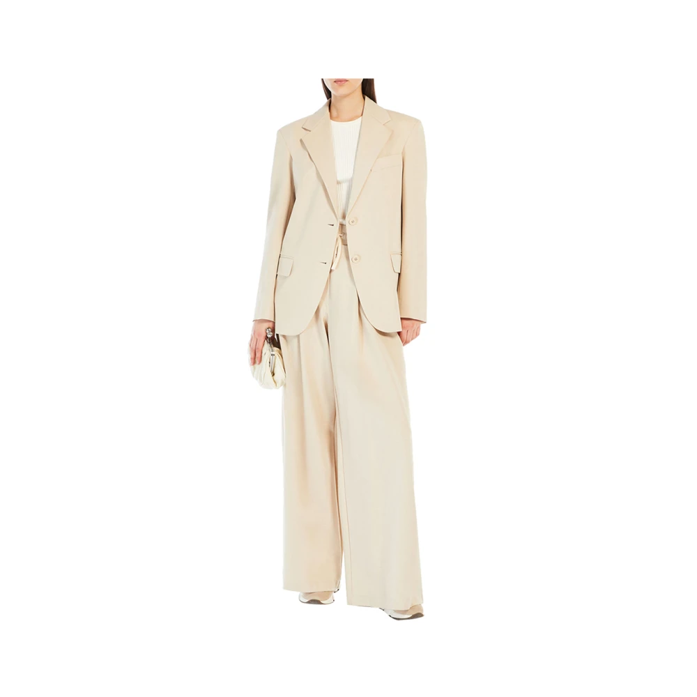 Max Mara Weekend Beige Weekend Jas Beige Dames