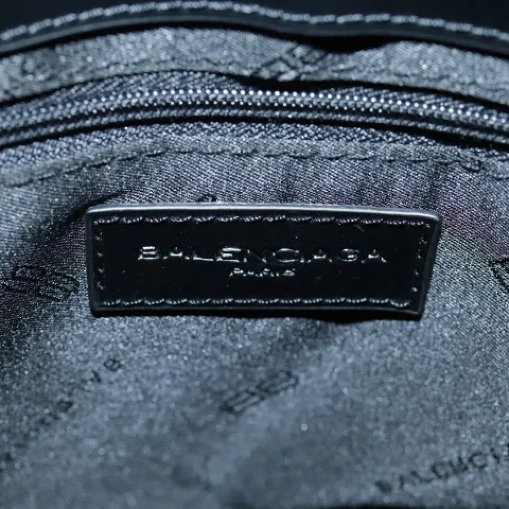 Balenciaga Vintage Pre-owned Canvas balenciaga-bags Black Dames