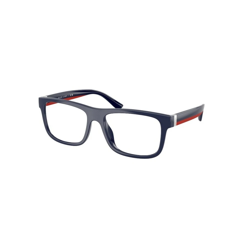 Polo Ralph Lauren Men's Blue Glasses, 56 Mm, Rectangle Glasses