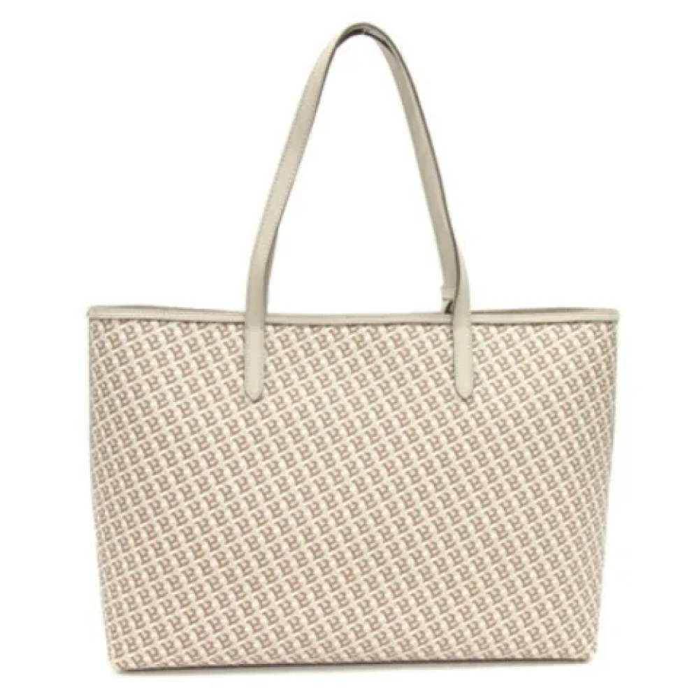 Bally Pre-owned Canvas shoulder-bags Beige Dames