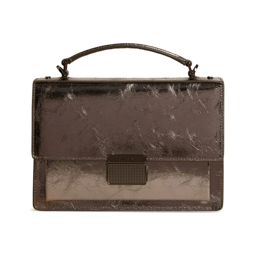 Golden Goose Handtas met grijze sluiting Brown Dames