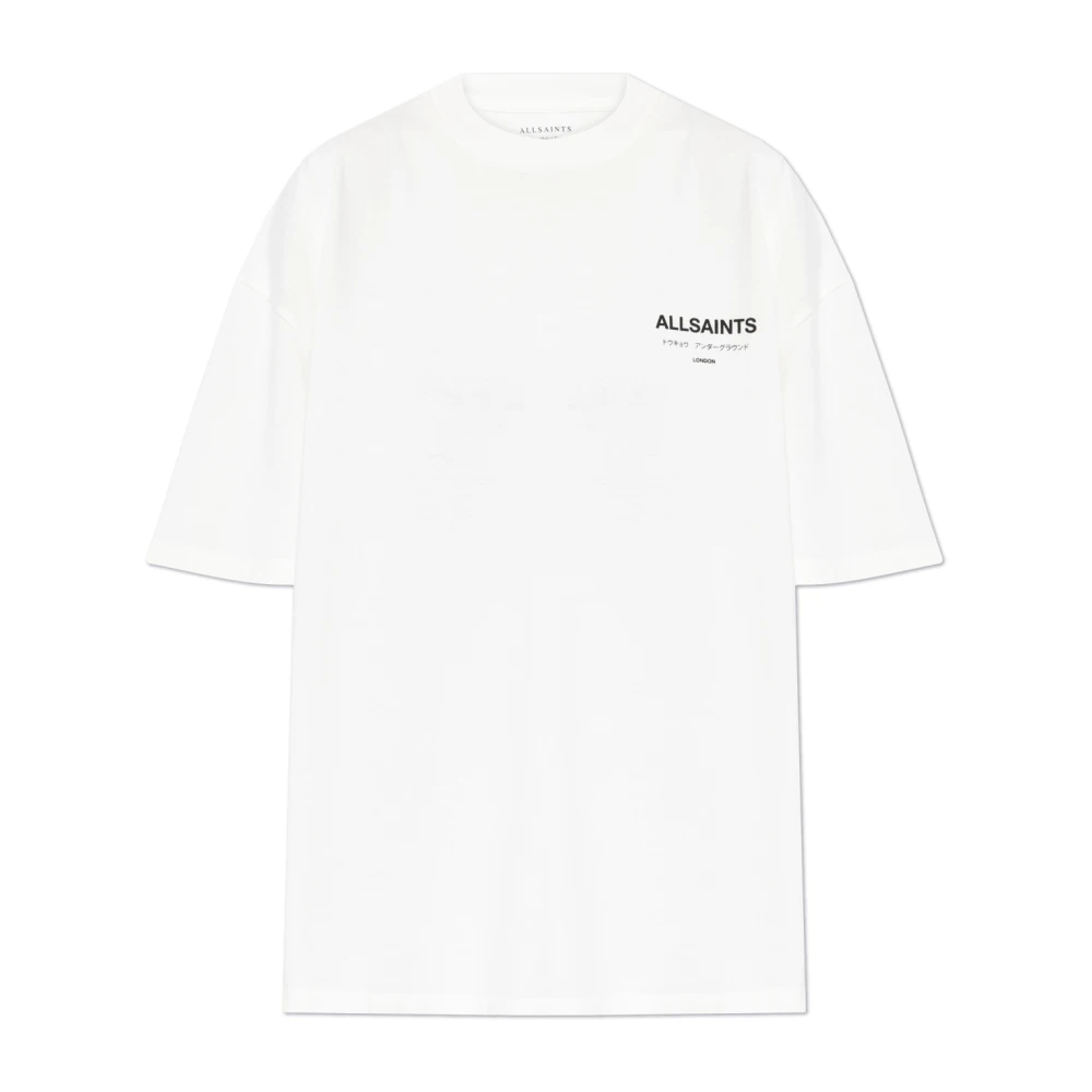 AllSaints T-shirt Underground White Dames