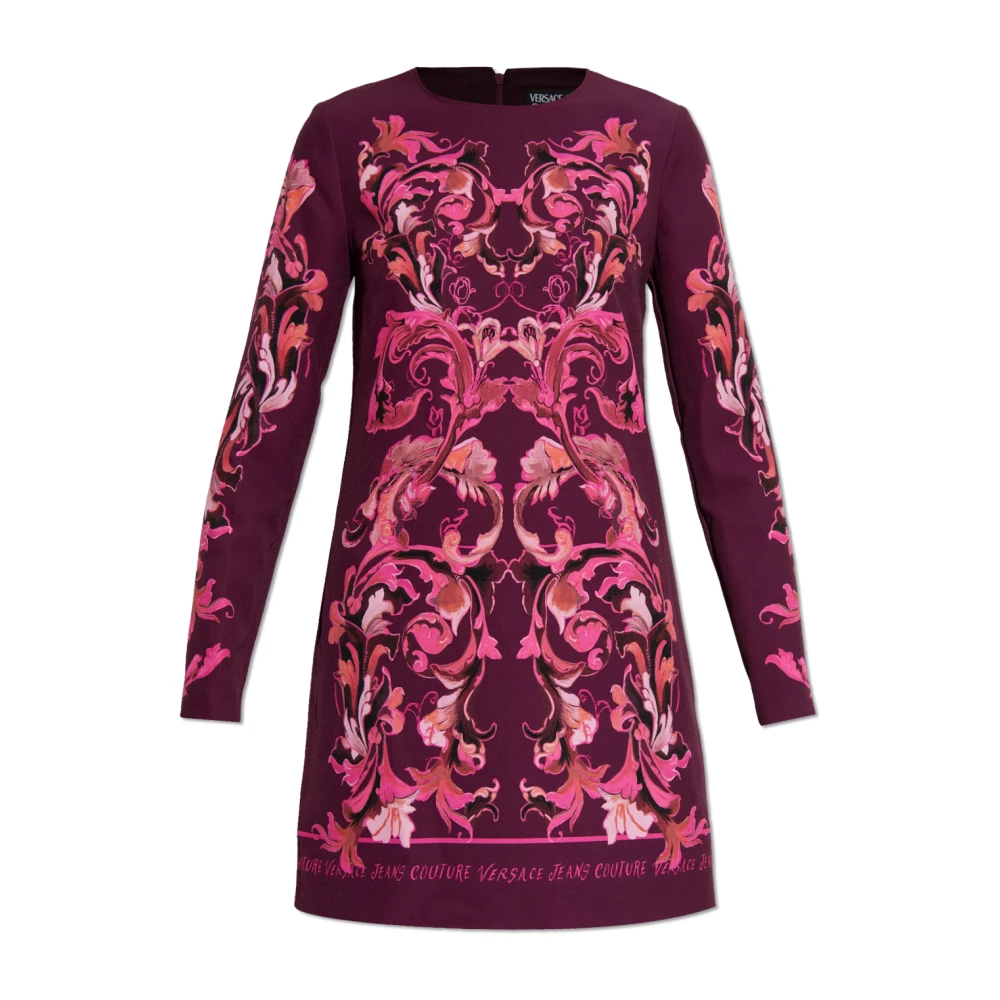 Versace Jeans Couture Damen Rot Kleider, Xsgröße: