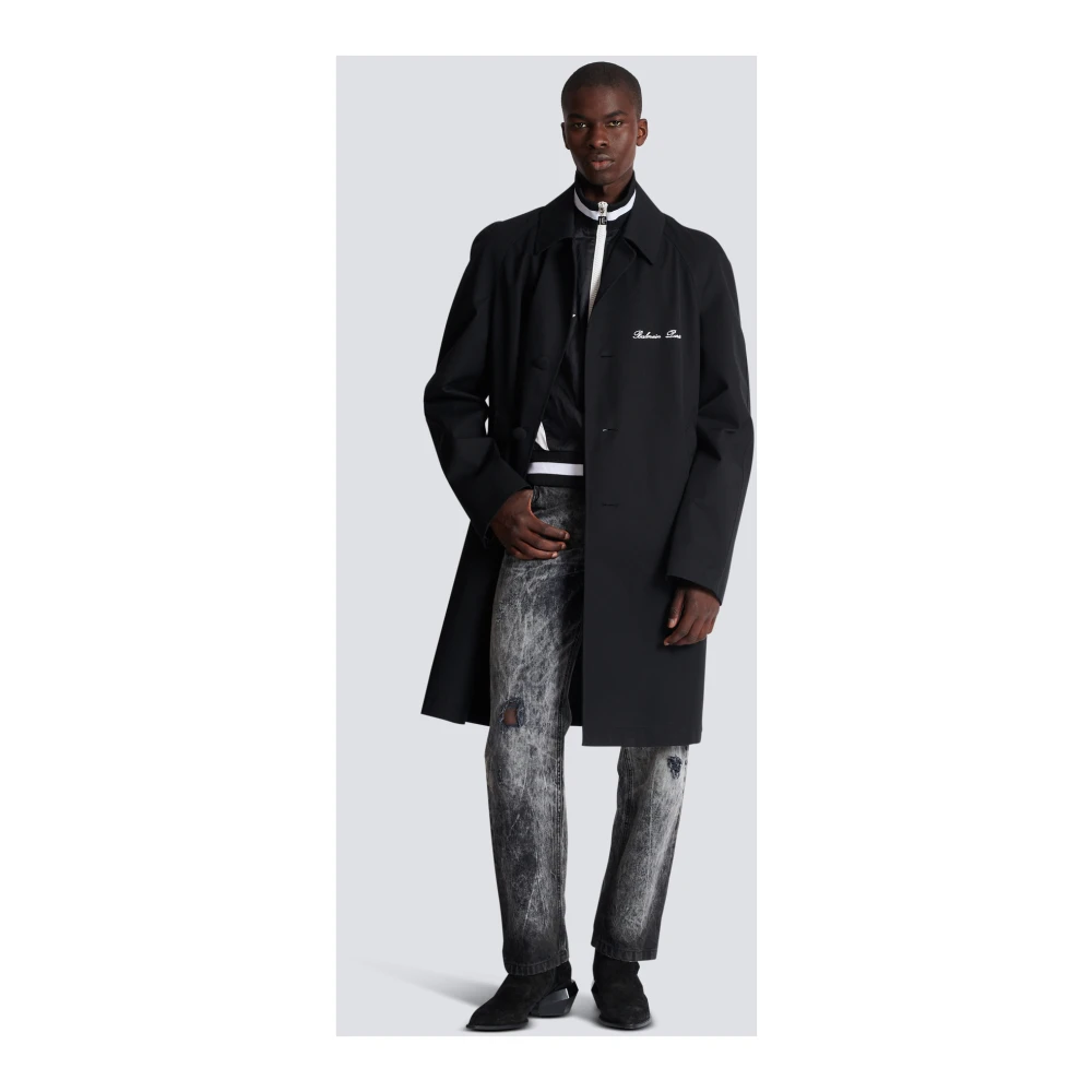 Balmain Signatuur autojas Black Heren