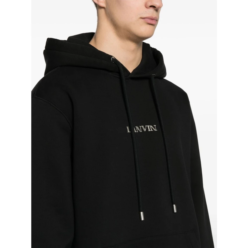 Lanvin Zwarte Sweater Collectie Black Heren