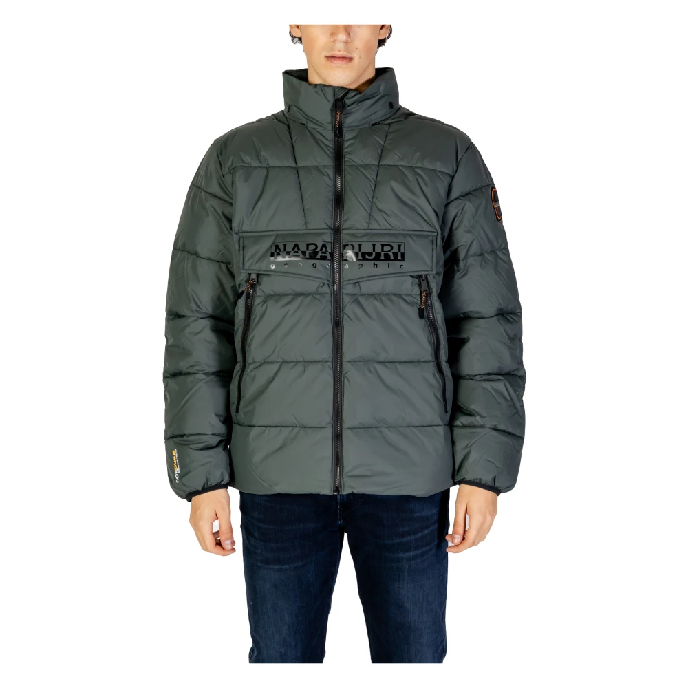 Napapijri Pufferjas Herfst Winter Collectie Mannen Green Heren