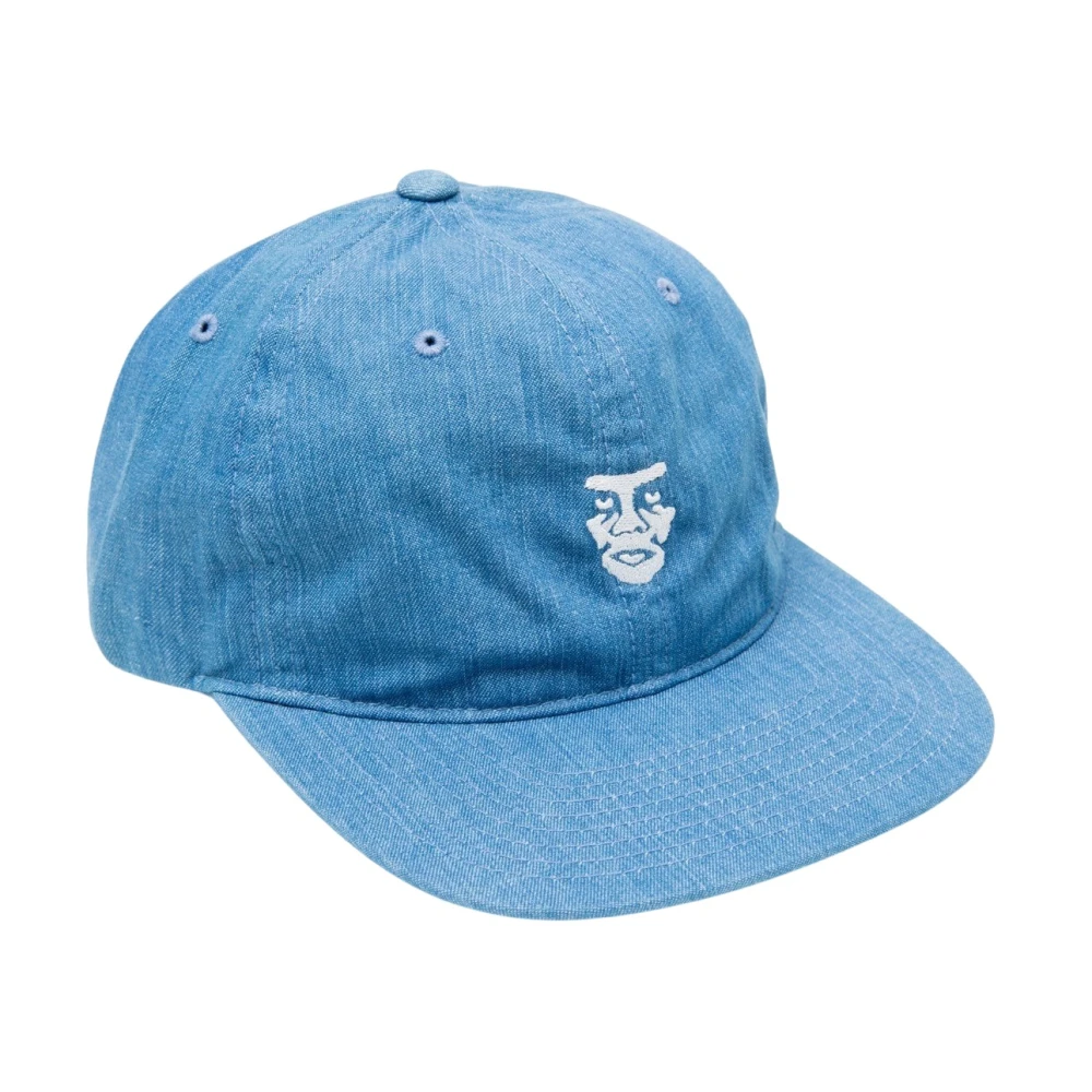 Obey Creeper Face Denim Pet Blue Heren