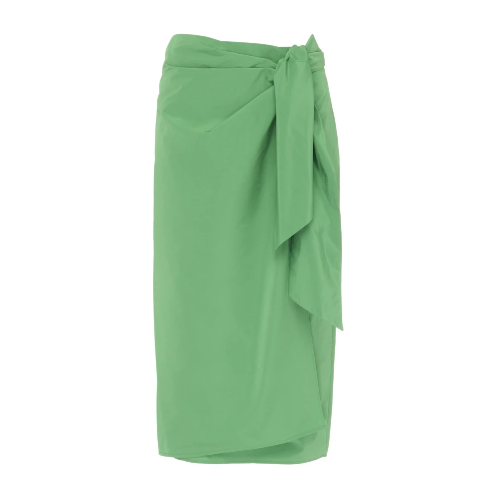 Max Mara Weekend Stijlvolle Narsete Jurk Green Dames