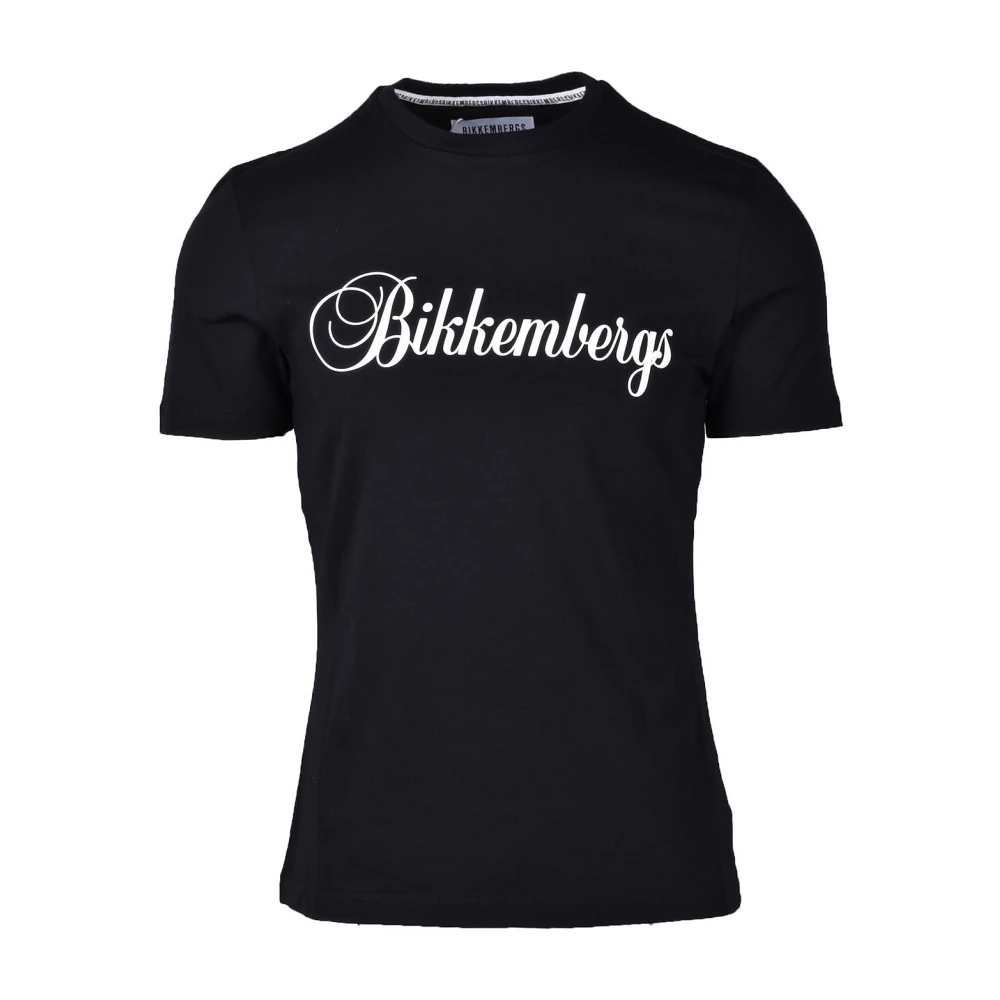 Bikkembergs Stijlvolle Katoenen T-Shirt Collectie Black Heren