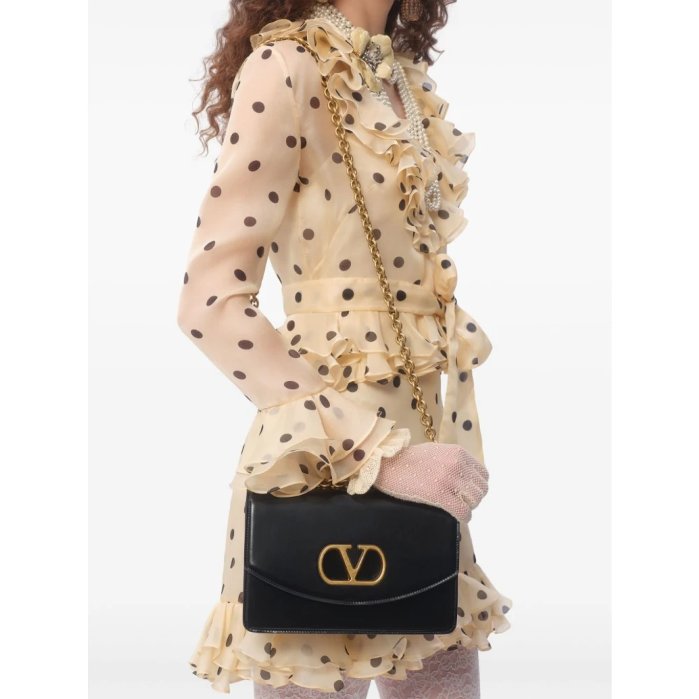 Valentino Garavani Stijlvolle Jurken Collectie Beige Dames