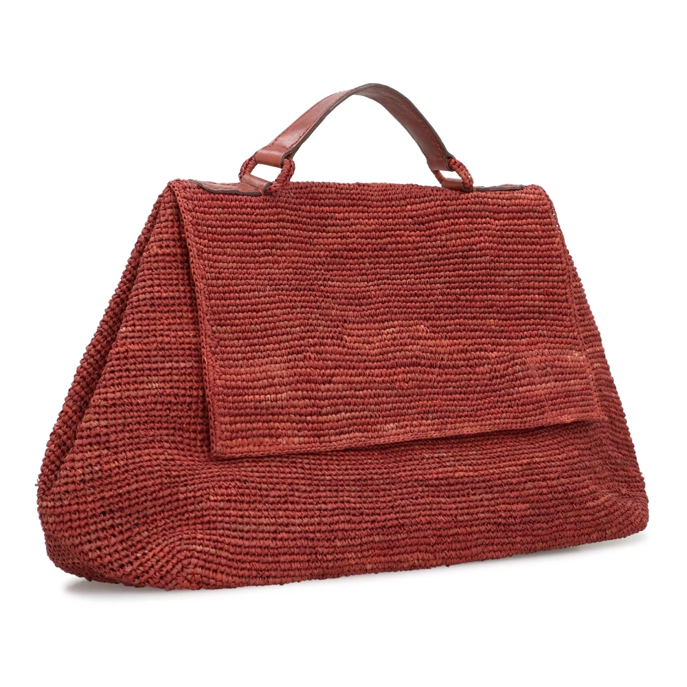 Ibeliv Lahady raffia handtas Brown Dames