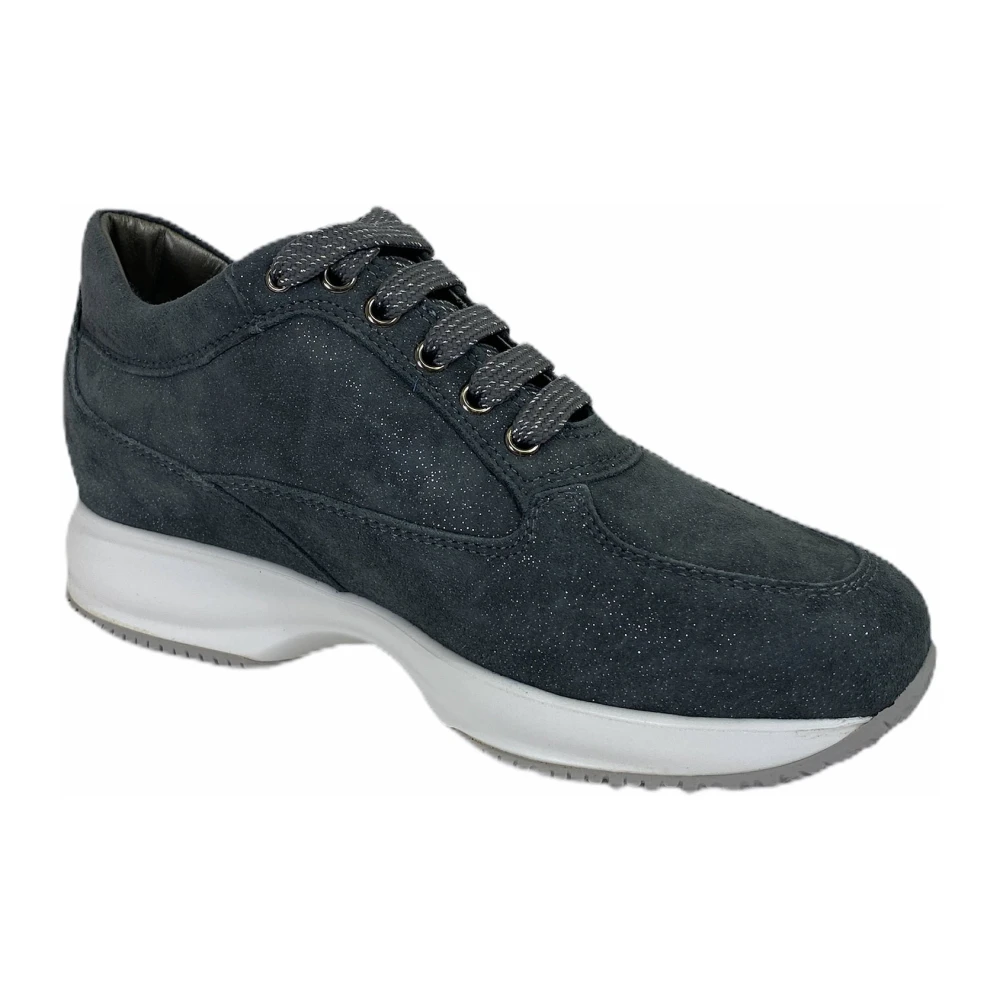 Hogan Women's Gray Interactive Strass Shoes