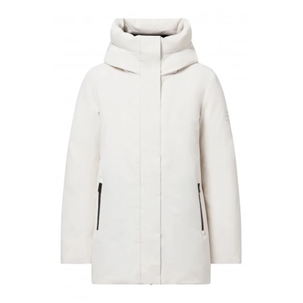 Ecoalf Winterjas met Capuchon White Dames