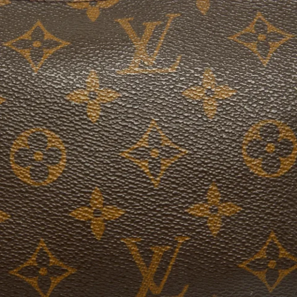 Louis Vuitton Vintage Pre-owned Coated canvas clutches Brown Dames