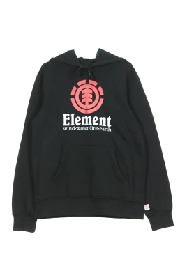 Svart Herr Hoodie