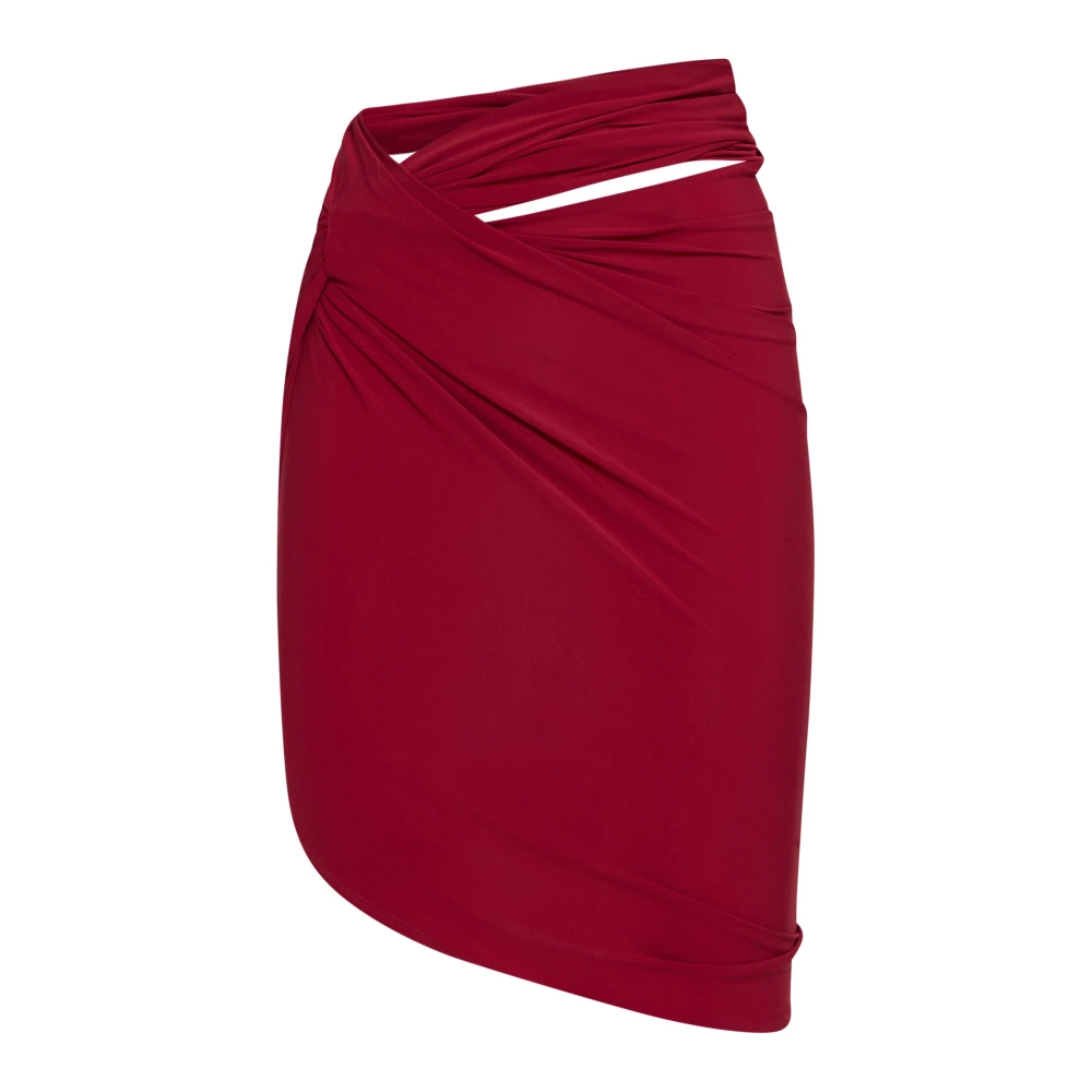 Jacquemus Stijlvolle Rokken Red Dames