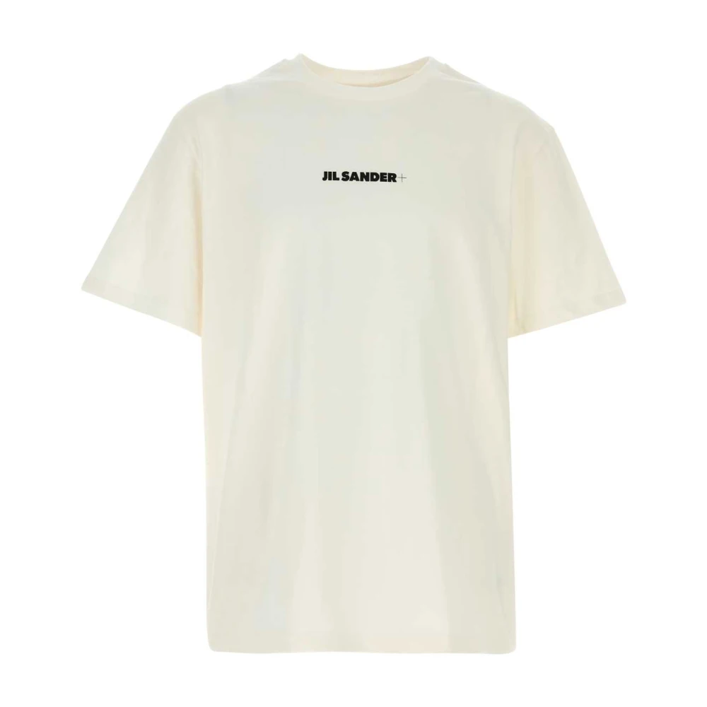 Jil Sander Katoenen Wit T-shirt White Heren