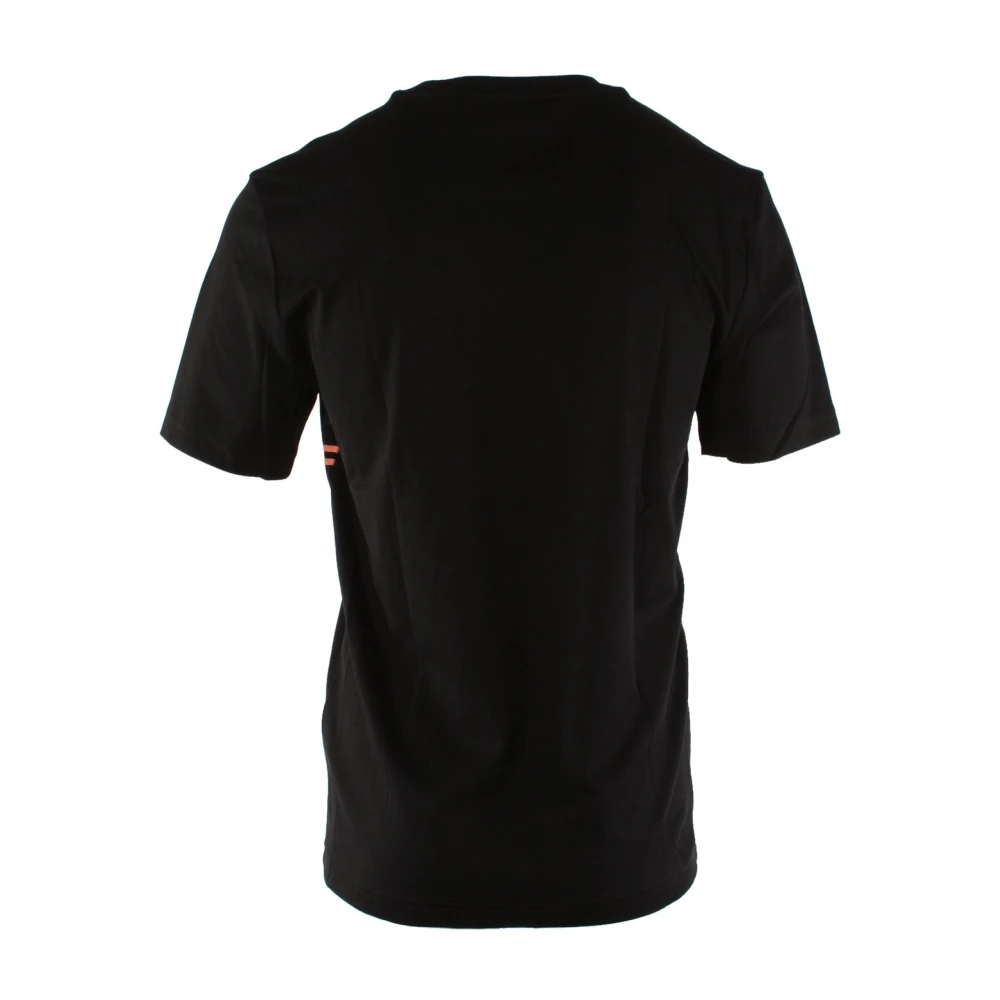 Hugo Boss Zwart Katoenen T-shirt Heren Tee Black Heren