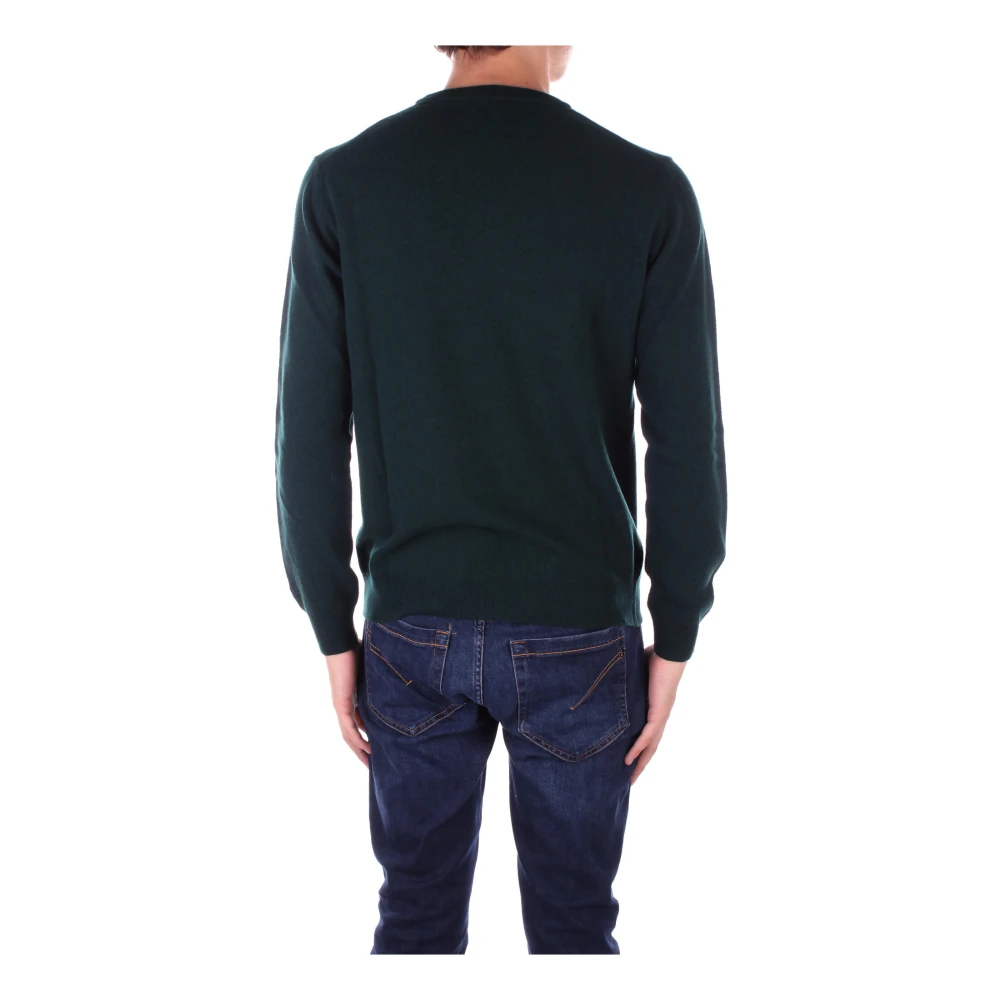 Woolrich Logo Zijtruien Green Heren