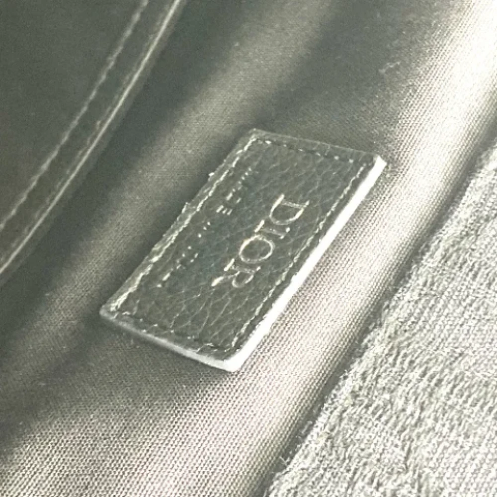 Dior Vintage Pre-owned Cotton dior-bags Blue Dames