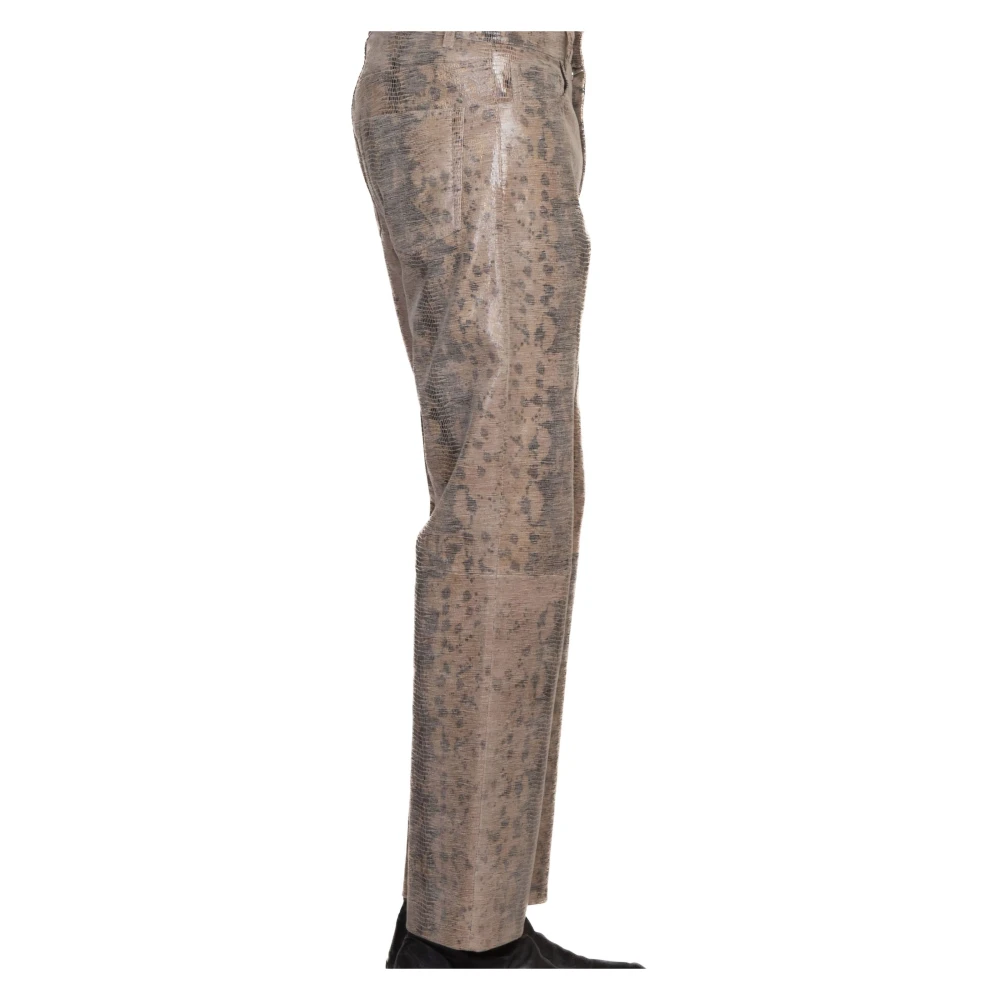 Sunflower Slangenprint AOP Broek Beige Heren