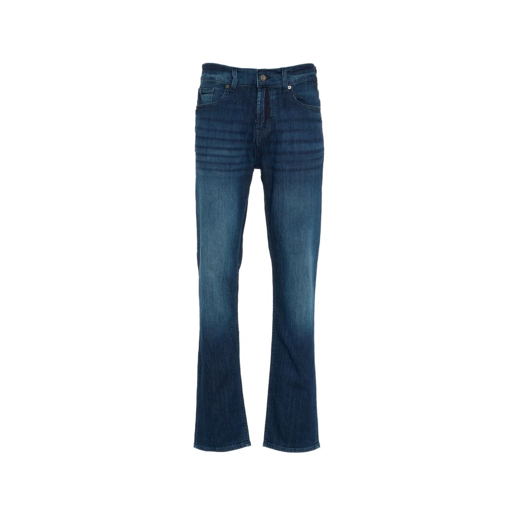7 For All Mankind Boot-cut Jeans Blue Heren