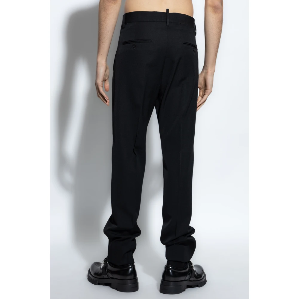 Dsquared2 Broek Cigarette Fit Black Heren