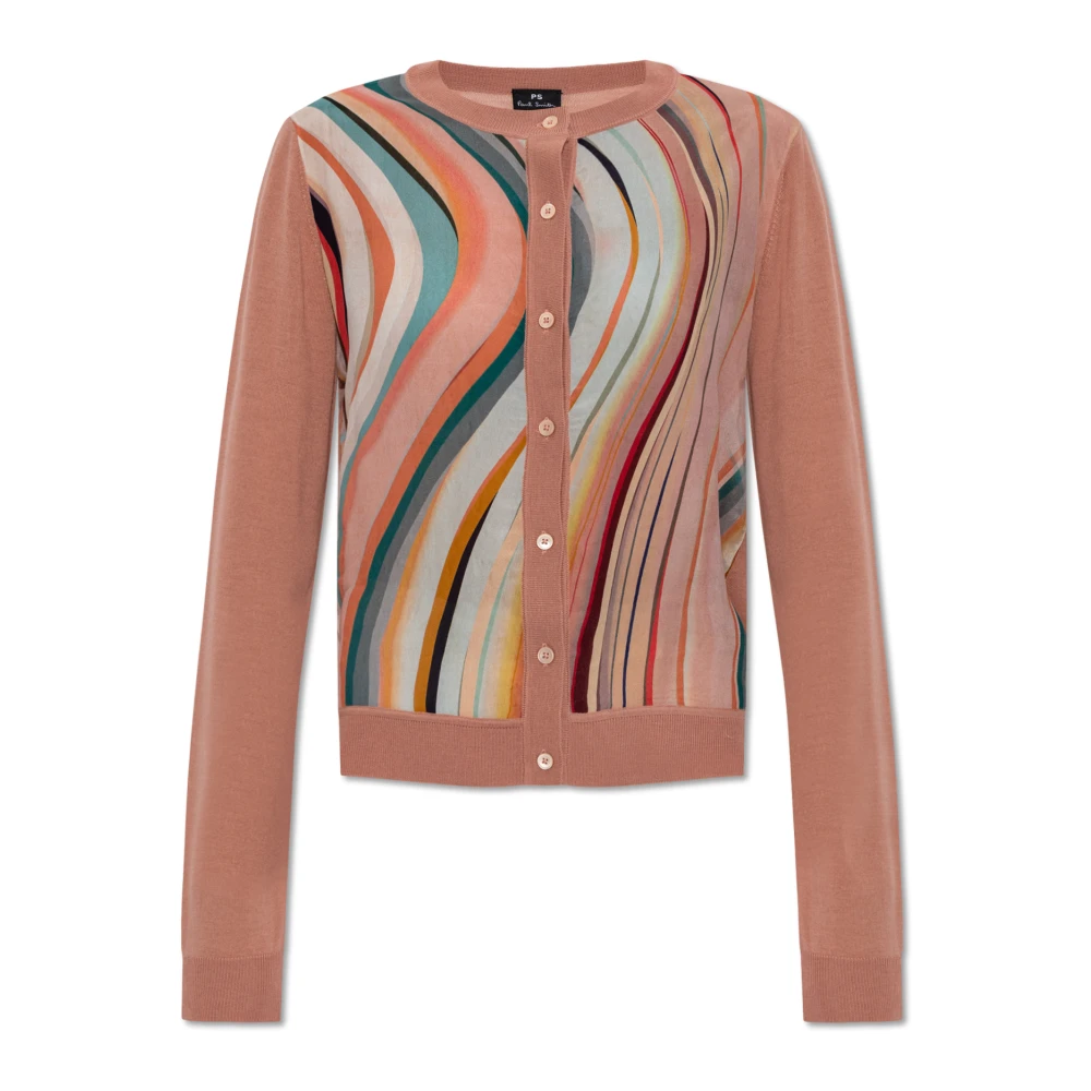 PS By Paul Smith Vest met streepmotief Pink Dames