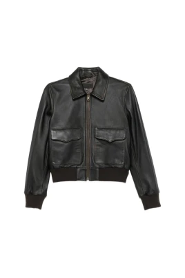 Redley Leather Bomber Jacket