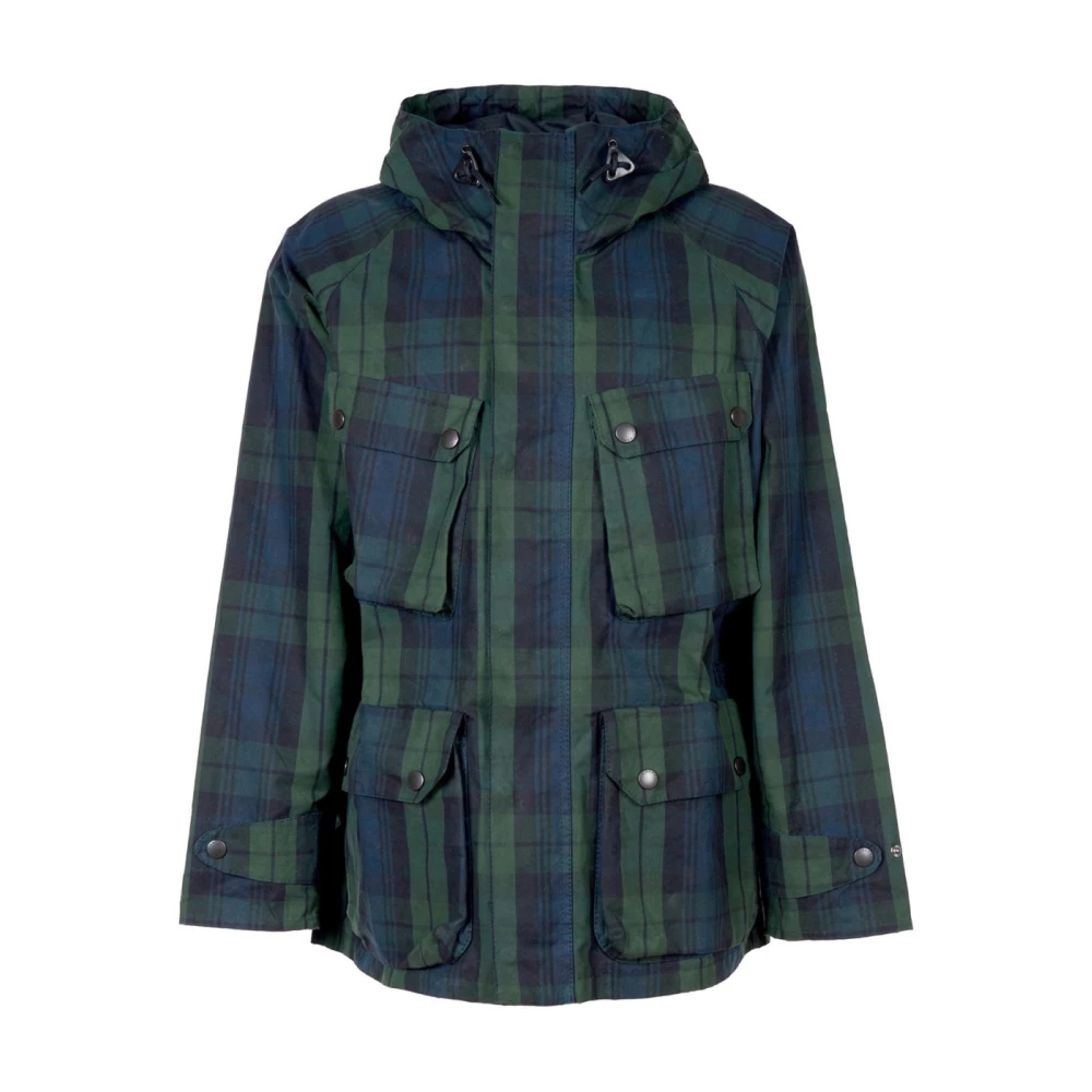 Barbour Cullins Casual Gewaxte Jas Blackwatch Multicolor Heren