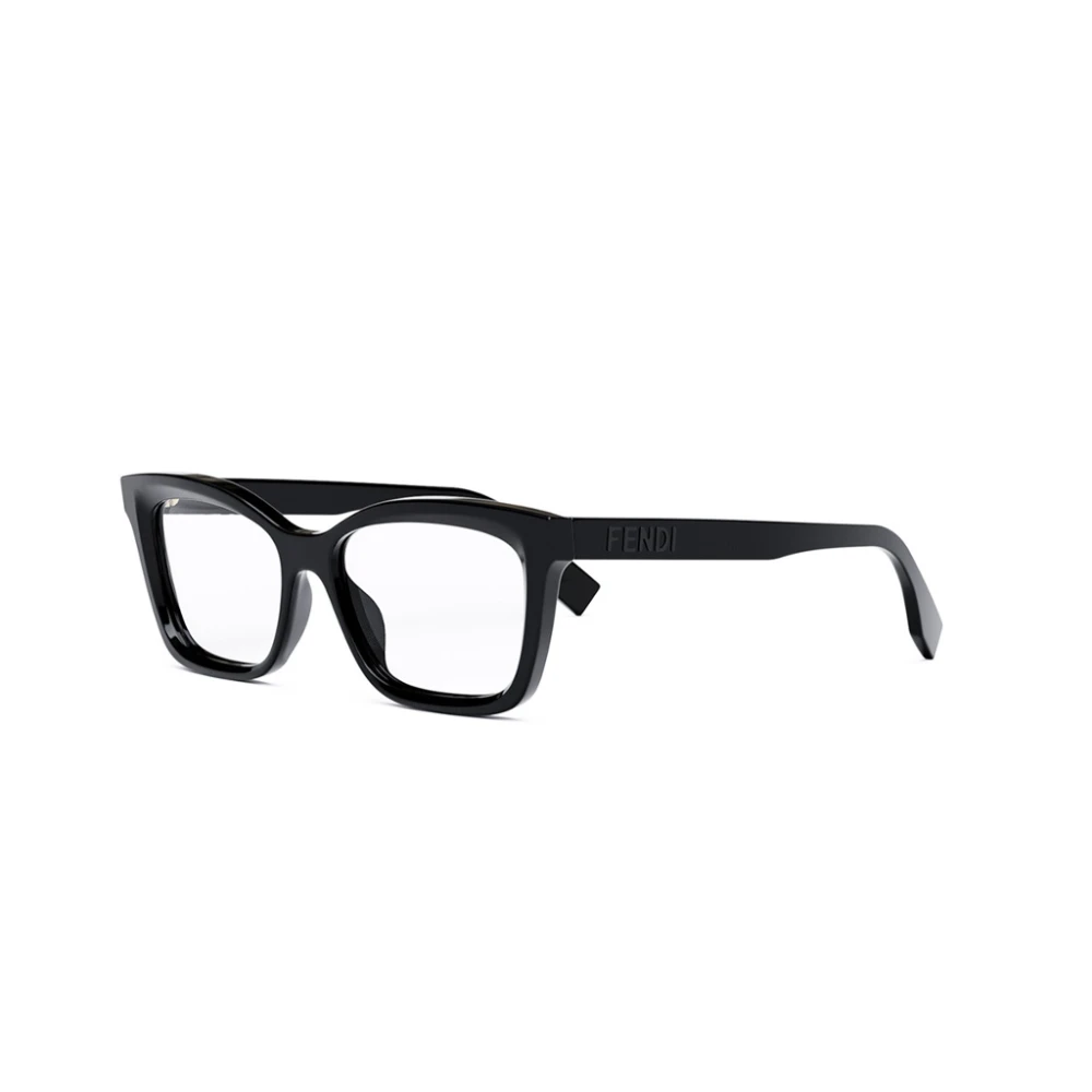 Fendi Cat Eye Zonnebril Zwart Black Unisex