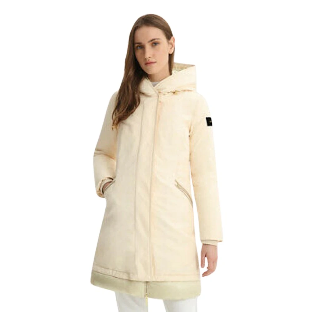 Woolrich - Coats > Parkas - White - Woolrich - Modalova