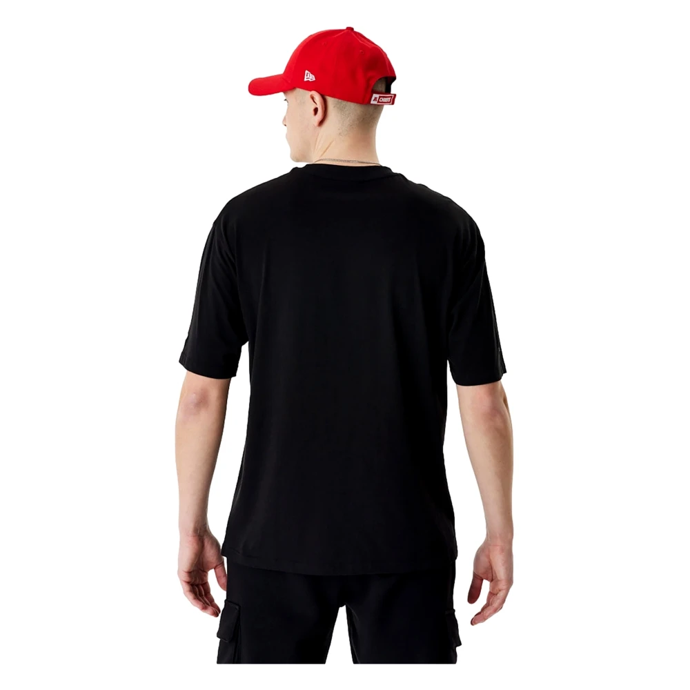 new era Chiefs Script Grafische Tee Zwart Black Heren