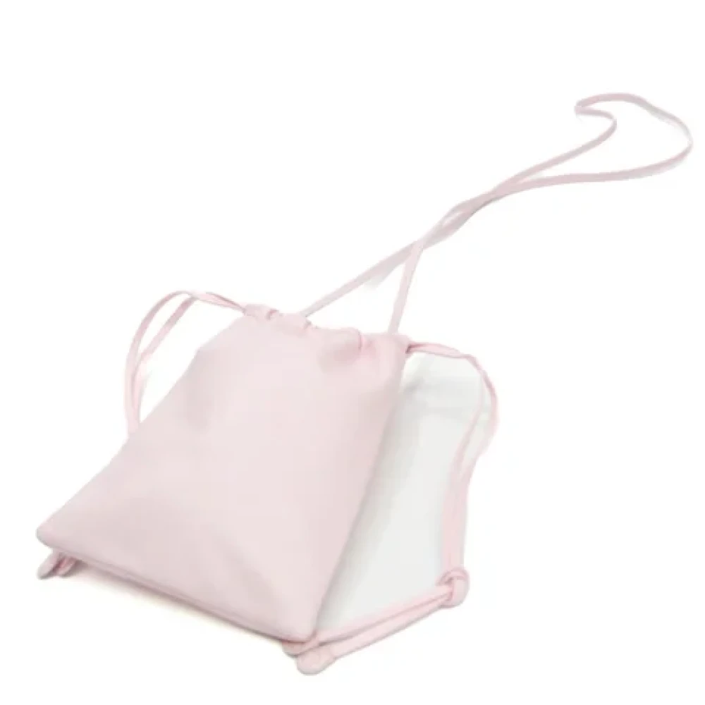 Burberry Vintage Pre-owned Leather shoulder-bags Pink Dames