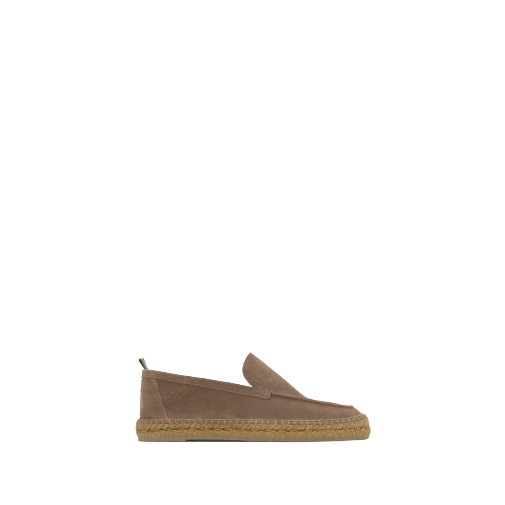 Castañer Men's Gray Espadrilles, 11 Uk, Flat Espadrilles