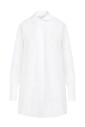 robe-chemise-mini-en-coton-blanc