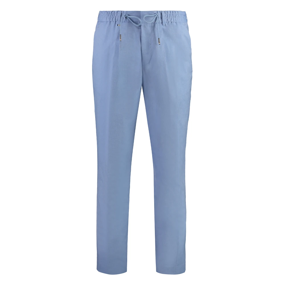 Hugo Boss Trousers Blue Heren
