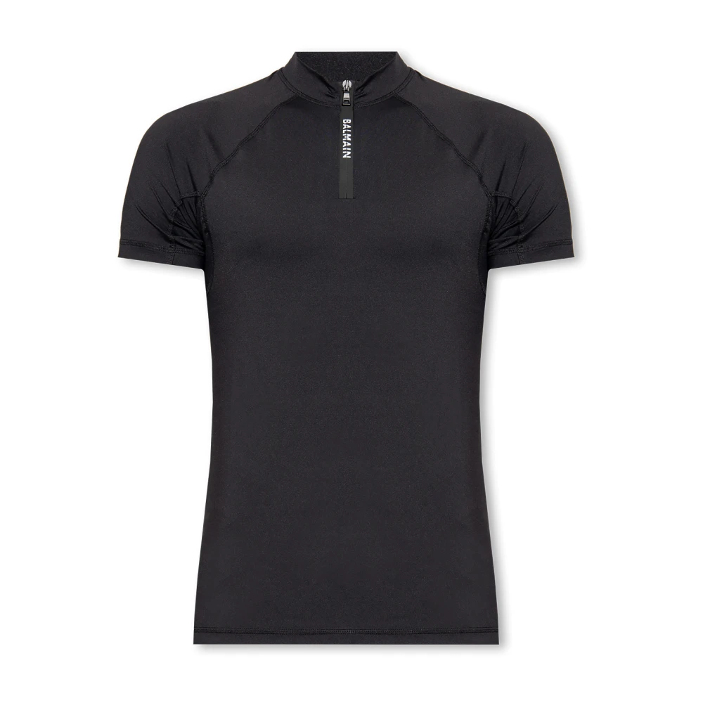 Balmain - Tops > T-Shirts - Black - Balmain - Modalova