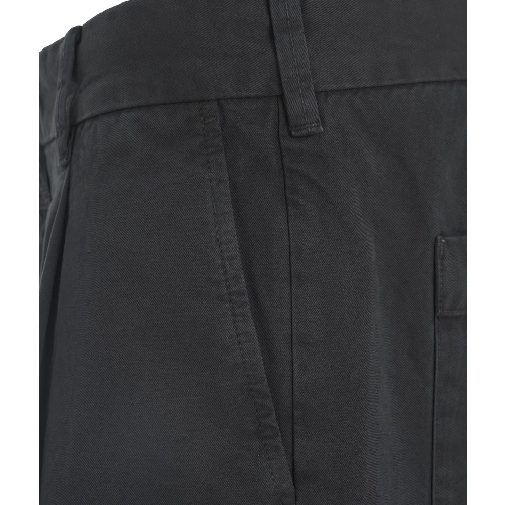 closed Zwarte Wide Leg Broek Ss25 Black Heren