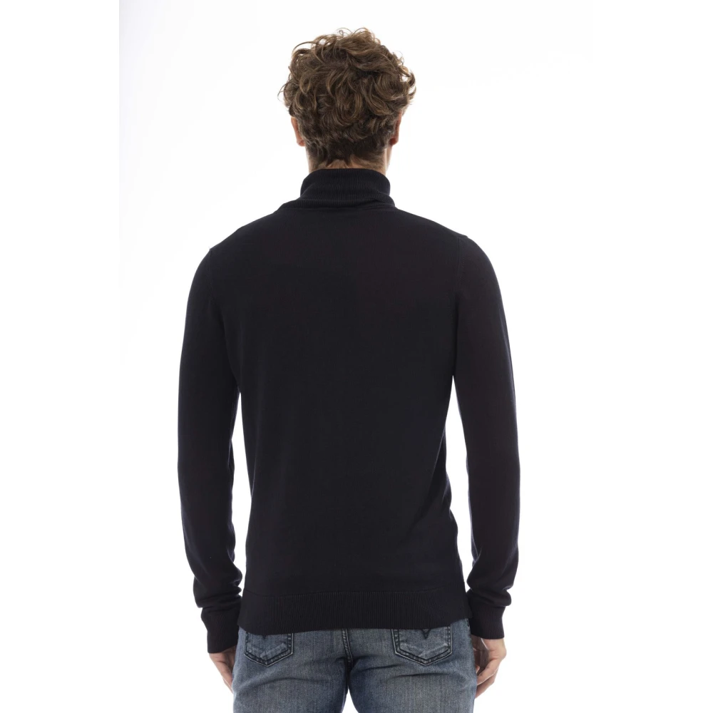 Baldinini Trendy Trui met Lange Mouwen Blue Heren