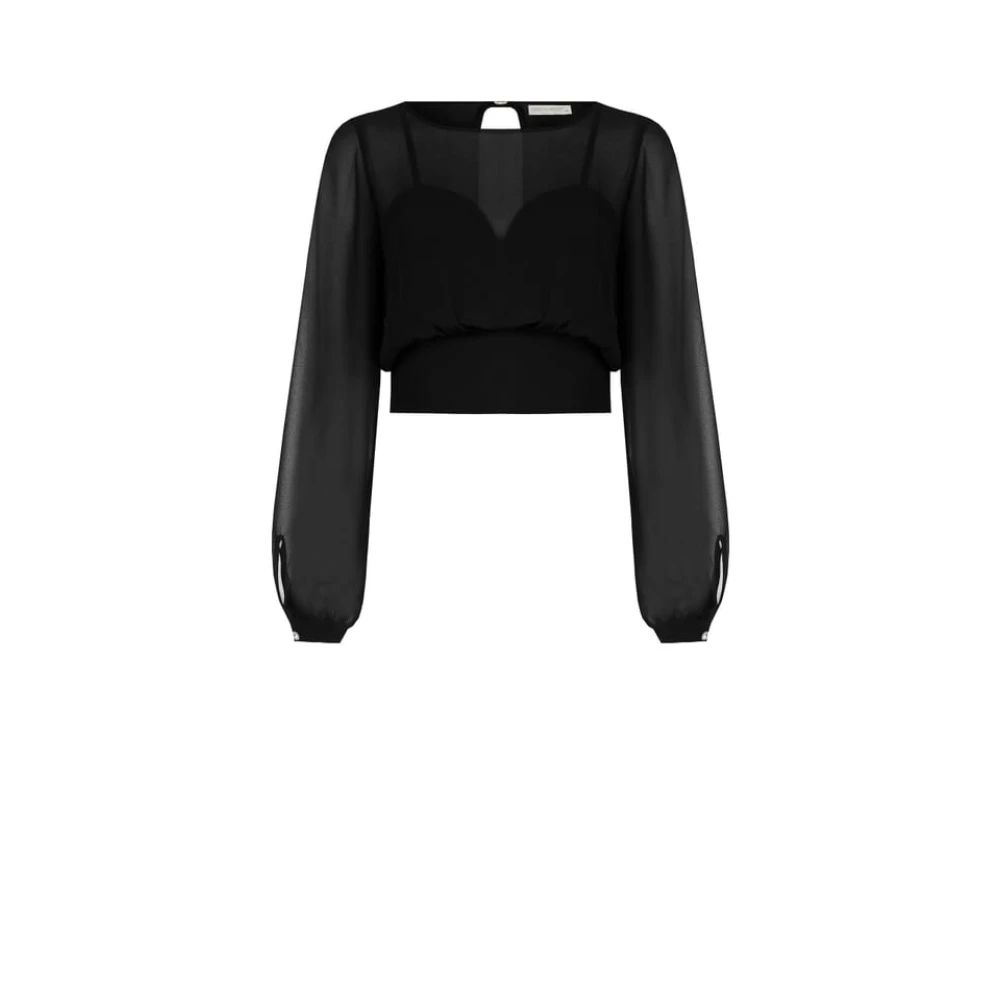 RINASCIMENTO Top Herfst Winter Collectie Black Dames