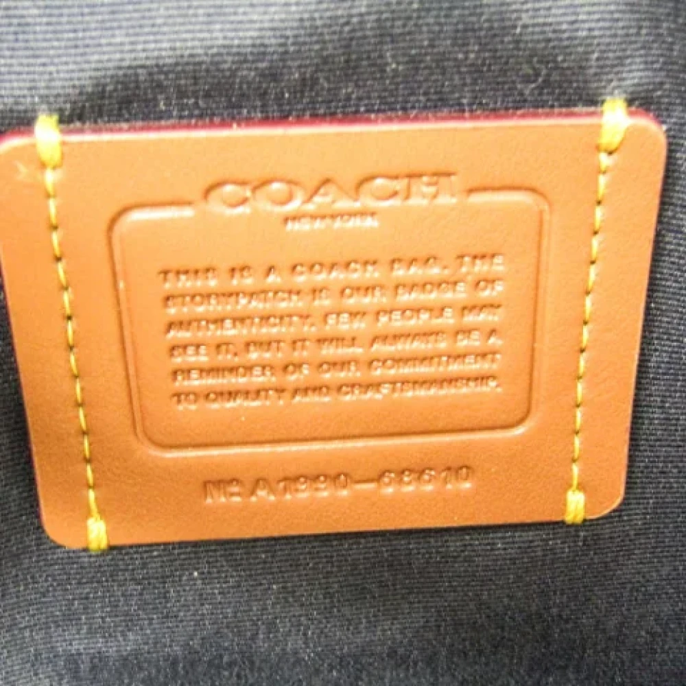 Coach Pre-owned Fabric shoulder-bags Beige Dames