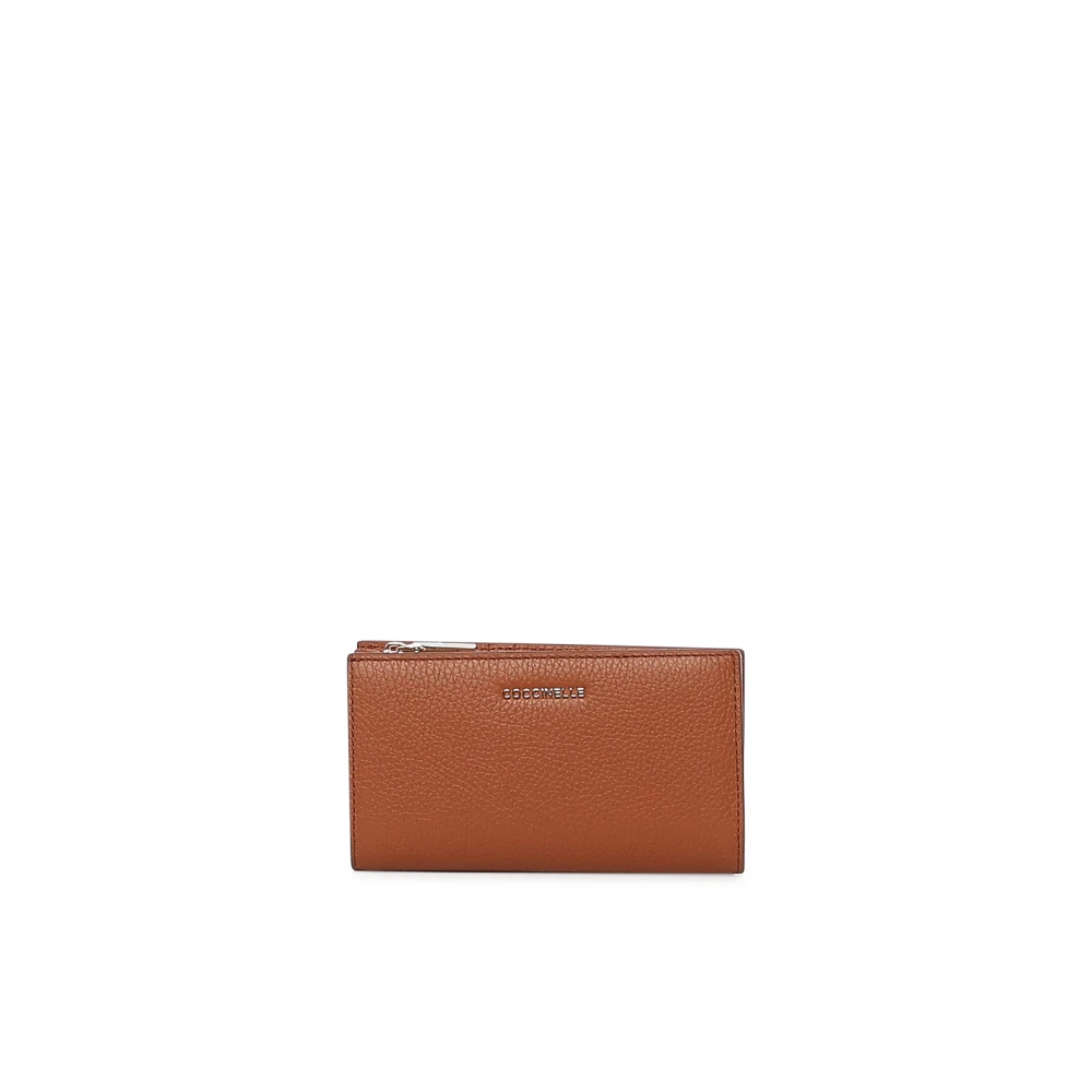 Coccinelle Women's Brown Wallets & Cardholders, One Size, Metallic Soft Wallet
