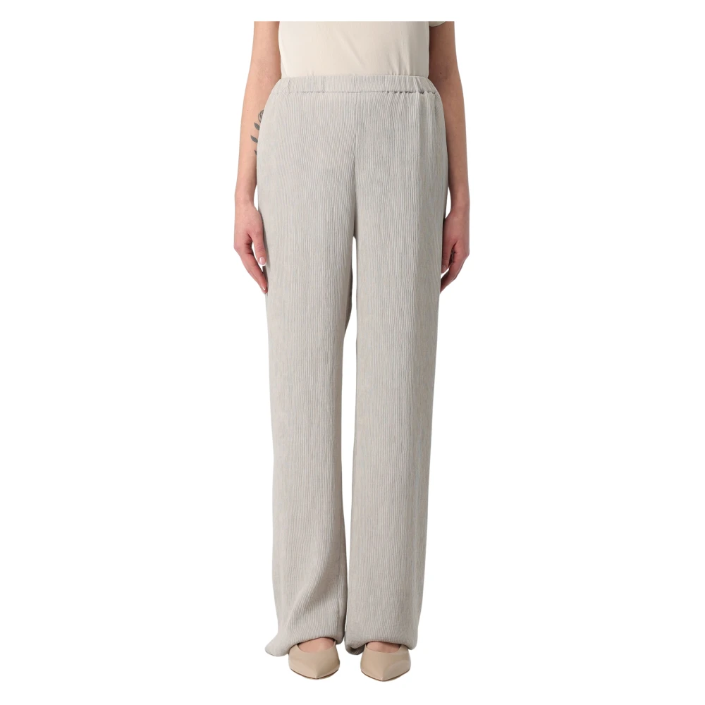 Emporio Armani Stijlvolle Shirt Broek Combinatie voor Mannen Gray Dames