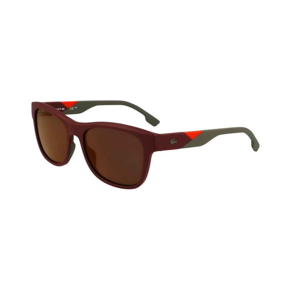 Lacoste Unisex Red Sunglasses, 56 Mm, Authentic Glasses With Top-Notch Service