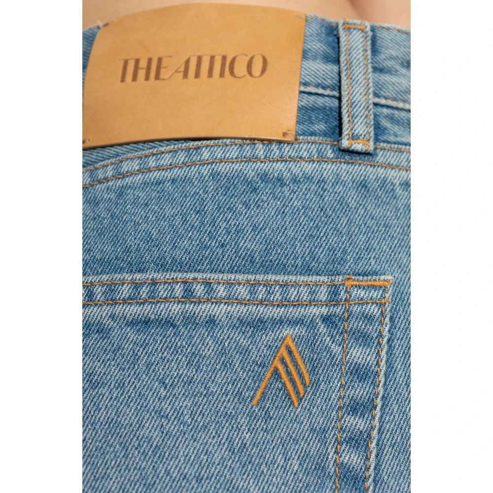 The Attico Jeans met zeer lange benen Blue Dames