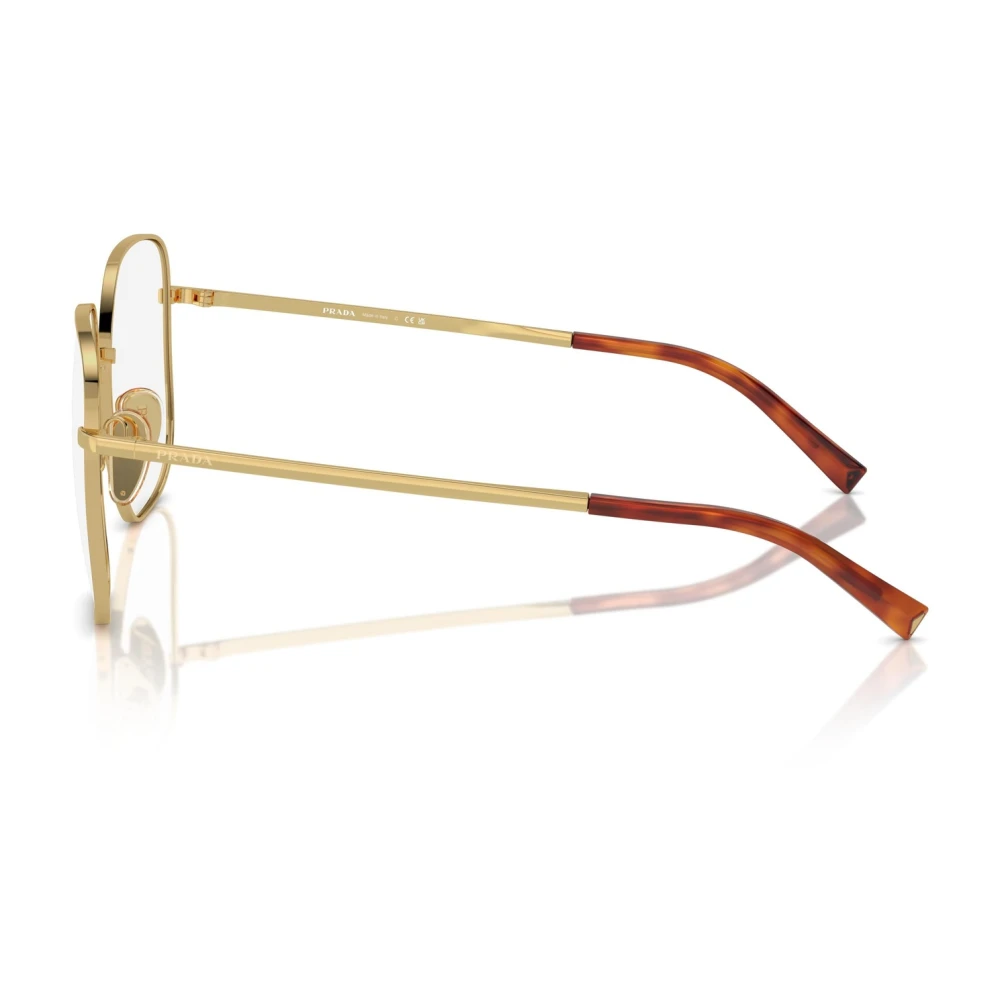 Prada PR A59V 5Ak1O1 Optical Frame Yellow Dames