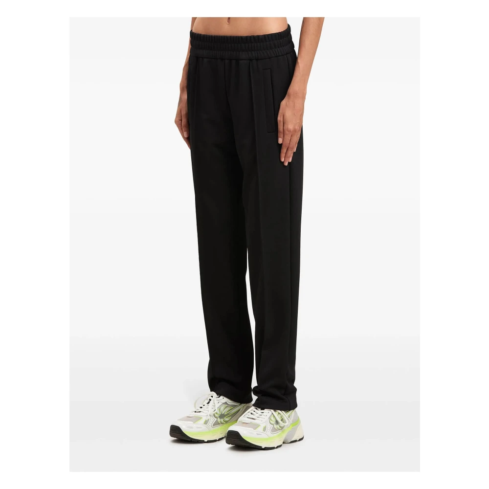 Palm Angels Gebogen Logo Trainingsbroek Black Dames