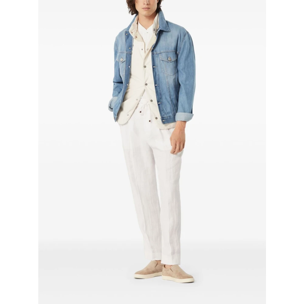 BRUNELLO CUCINELLI Witte Truien voor Vrouwen White Heren