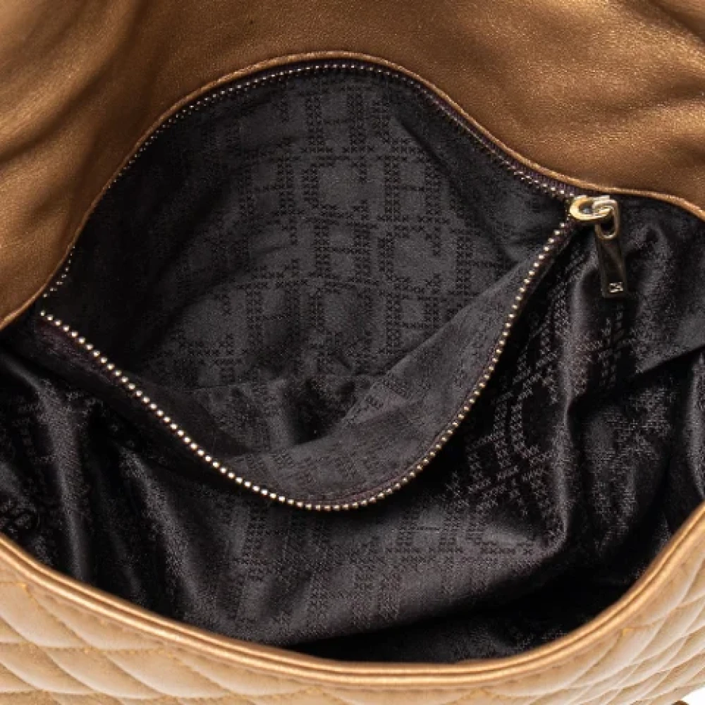 Carolina Herrera Pre-owned Leather handbags Yellow Dames